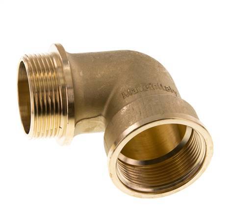 G 1 1/2'' F/M Brass 90 deg Elbow Fitting 16 Bar