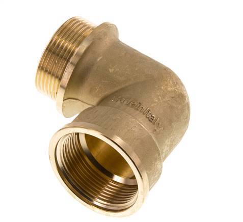 G 1 1/2'' F/M Brass 90 deg Elbow Fitting 16 Bar