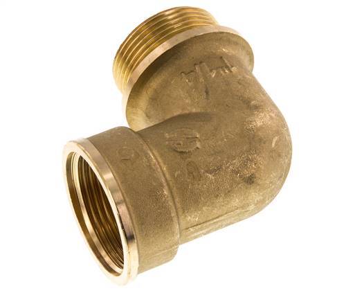 G 1 1/4'' F/M Brass 90 deg Elbow Fitting 16 Bar