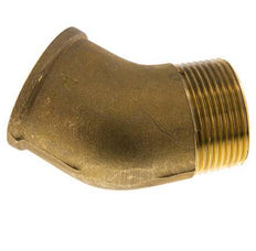 Rp 1 1/4'' x R 1 1/4'' F/M Brass 45 deg Elbow Fitting 16 Bar