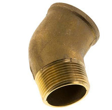 Rp 1 1/4'' x R 1 1/4'' F/M Brass 45 deg Elbow Fitting 16 Bar