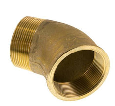 Rp 2'' x R 2'' F/M Brass 45 deg Elbow Fitting 16 Bar