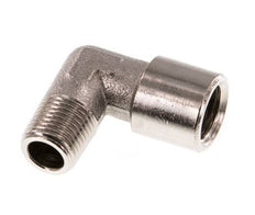 G 1/8'' x R 1/8'' F/M Nickel plated Brass 90 deg Elbow Fitting 16 Bar [5 Pieces]
