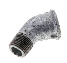 Rp 3/8'' x R 3/8'' F/M Zinc plated Cast iron 45 deg Elbow Fitting 25 Bar [2 Pieces]