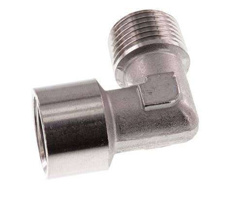 G 1/2'' x R 1/2'' F/M Stainless steel 90 deg Elbow Fitting 150 Bar