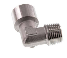 G 1/2'' x R 1/2'' F/M Stainless steel 90 deg Elbow Fitting 150 Bar
