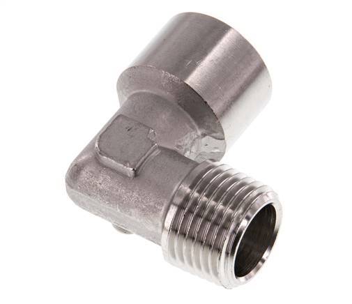 G 1/2'' x R 1/2'' F/M Stainless steel 90 deg Elbow Fitting 150 Bar