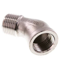 Rp 1/2'' x R 1/2'' F/M Stainless steel 45 deg Elbow Fitting 16 Bar