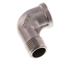 Rp 1/2'' x R 1/2'' F/M Stainless steel 90 deg Elbow Fitting 16 Bar