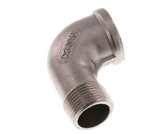3/4'' NPT x 3/4'' NPT F/M Stainless steel 90 deg Elbow Fitting 16 Bar
