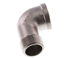 Rp 1'' x R 1'' F/M Stainless steel 90 deg Elbow Fitting 16 Bar