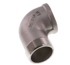 Rp 1 1/2'' x R 1 1/2'' F/M Stainless steel 90 deg Elbow Fitting 16 Bar