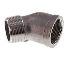 Rp 1 1/4'' x R 1 1/4'' F/M Stainless steel 45 deg Elbow Fitting 16 Bar