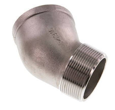Rp 2'' x R 2'' F/M Stainless steel 45 deg Elbow Fitting 16 Bar