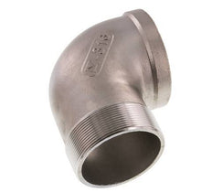 Rp 3'' x R 3'' F/M Stainless steel 90 deg Elbow Fitting 16 Bar