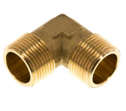 R 3/4'' Male Brass 90 deg Elbow Fitting 16 Bar