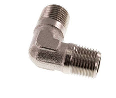 R 1/8'' Male Nickel plated Brass 90 deg Elbow Fitting 16 Bar [5 Pieces]