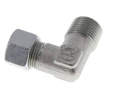 R 1/2'' Male x 12L Zinc plated Steel 90 deg Elbow Fitting 315 Bar DIN 2353