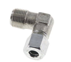 R 3/8'' Male x 8L Zinc plated Steel 90 deg Elbow Fitting 315 Bar DIN 2353
