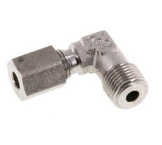 R 1/8'' Male x 4LL Stainless steel 90 deg Elbow Fitting 100 Bar DIN 2353