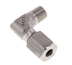 R 1/8'' Male x 6L Stainless steel 90 deg Elbow Fitting 315 Bar DIN 2353