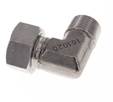 G 3/4'' Male x 22L Stainless steel 90 deg Elbow Fitting 160 Bar DIN 2353