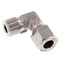 R 3/8'' Male x 10L Stainless steel 90 deg Elbow Fitting 315 Bar DIN 2353
