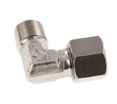 R 3/8'' Male x 10S Stainless steel 90 deg Elbow Fitting 630 Bar DIN 2353