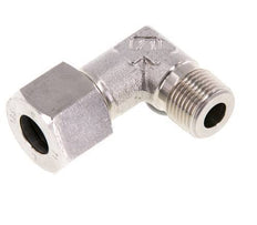 R 3/8'' Male x 12S Stainless steel 90 deg Elbow Fitting 630 Bar DIN 2353