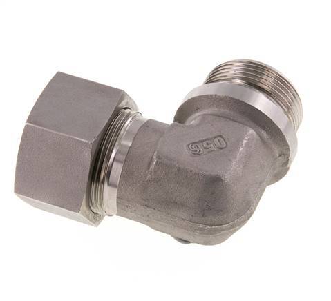 G 1 1/4'' Male x 30S Stainless steel 90 deg Elbow Fitting 400 Bar DIN 2353