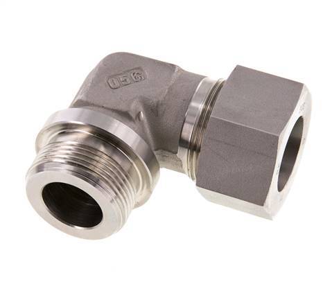 G 1 1/4'' Male x 30S Stainless steel 90 deg Elbow Fitting 400 Bar DIN 2353