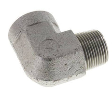 1'' NPT x 1'' NPT M/F Zinc plated Steel 90 deg Elbow Fitting 140 Bar - Hydraulic