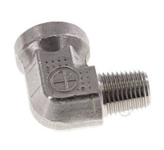 1/4'' NPT x 1/4'' NPT M/F Stainless steel 90 deg Elbow Fitting 275 Bar - Hydraulic