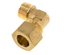 R 1/2'' Male x 16mm Brass 90 deg Elbow Compression Fitting 76 Bar DIN EN 1254-2