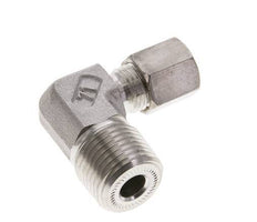 1/2'' NPT Male x 6S Stainless steel 90 deg Elbow Compression Fitting 630 Bar DIN 2353