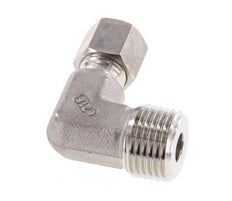 R 1/2'' Male x 8L Stainless steel 90 deg Elbow Compression Fitting 315 Bar DIN 2353