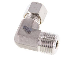 R 1/2'' Male x 10L Stainless steel 90 deg Elbow Compression Fitting 315 Bar DIN 2353