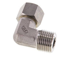 R 1/2'' Male x 12L Stainless steel 90 deg Elbow Compression Fitting 315 Bar DIN 2353