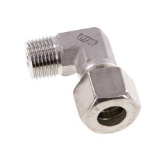 R 1/2'' Male x 14S Stainless steel 90 deg Elbow Compression Fitting 630 Bar DIN 2353