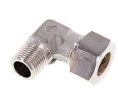R 1/2'' Male x 18L Stainless steel 90 deg Elbow Compression Fitting 315 Bar DIN 2353