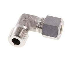 R 3/8'' Male x 10L Stainless steel 90 deg Elbow Compression Fitting 315 Bar DIN 2353