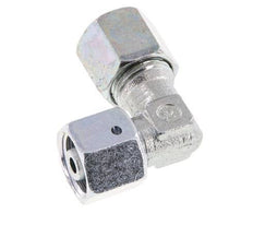 M16x1.5 x 8S Zinc plated Steel Adjustable 90 deg Elbow Fitting with Sealing cone and O-ring 630 Bar DIN 2353