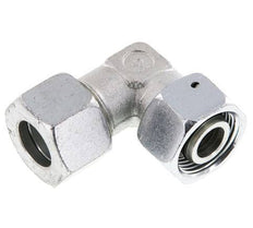 M30x2 x 20S Zinc plated Steel Adjustable 90 deg Elbow Fitting with Sealing cone and O-ring 400 Bar DIN 2353