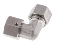 M18x1.5 x 12L Stainless steel Adjustable 90 deg Elbow Fitting with Sealing cone and O-ring 315 Bar DIN 2353