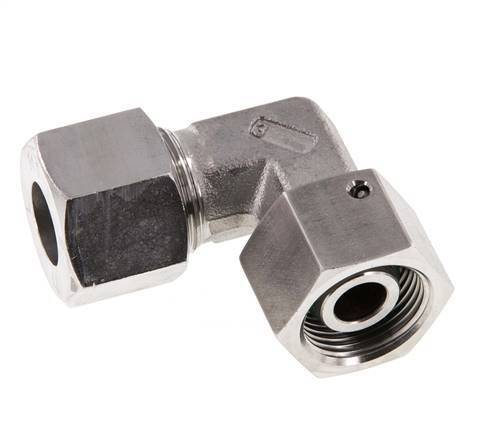 M22x1.5 x 14S Stainless steel Adjustable 90 deg Elbow Fitting with Sealing cone and O-ring 630 Bar DIN 2353