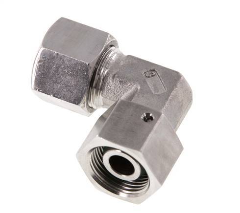 M22x1.5 x 14S Stainless steel Adjustable 90 deg Elbow Fitting with Sealing cone and O-ring 630 Bar DIN 2353