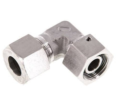 M24x1.5 x 16S Stainless steel Adjustable 90 deg Elbow Fitting with Sealing cone and O-ring 400 Bar DIN 2353