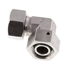 M26x1.5 x 18L Stainless steel Adjustable 90 deg Elbow Fitting with Sealing cone and O-ring 315 Bar DIN 2353