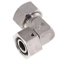 M26x1.5 x 18L Stainless steel Adjustable 90 deg Elbow Fitting with Sealing cone and O-ring 315 Bar DIN 2353