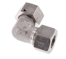 M30x2 x 20S Stainless steel Adjustable 90 deg Elbow Fitting with Sealing cone and O-ring 400 Bar DIN 2353